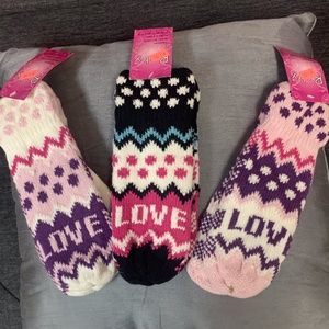 Adult Mittens with fleece lining